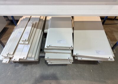 Closet Panels with Rafix Connectors