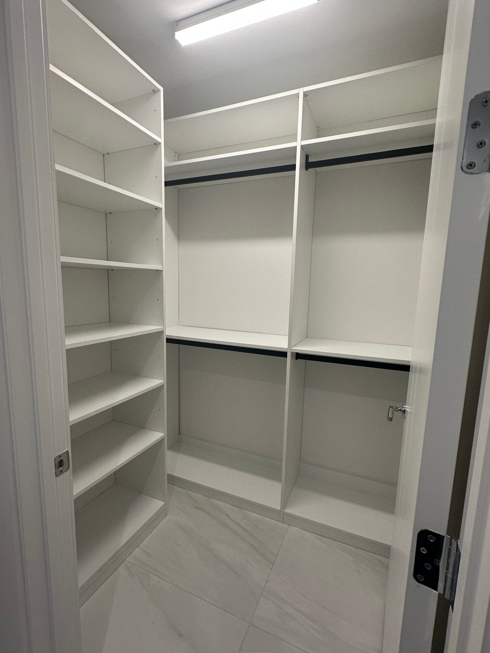 Guest Closet Design White