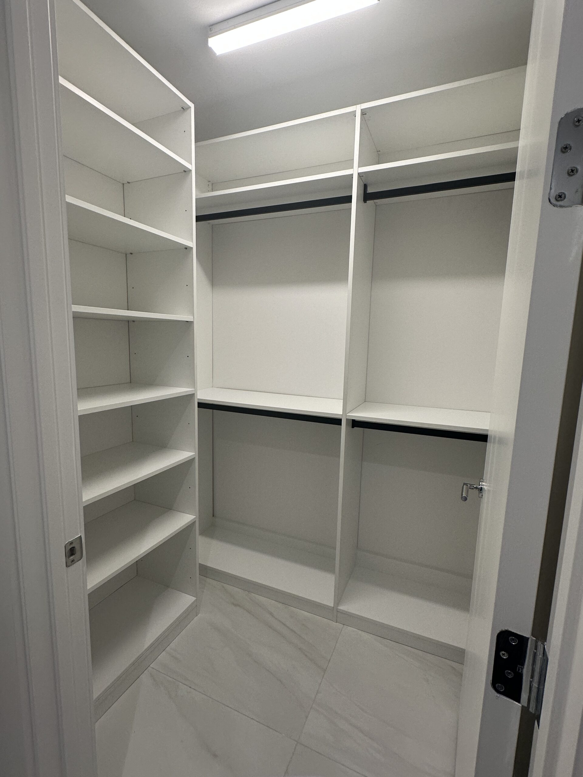 Guest Closet Design White