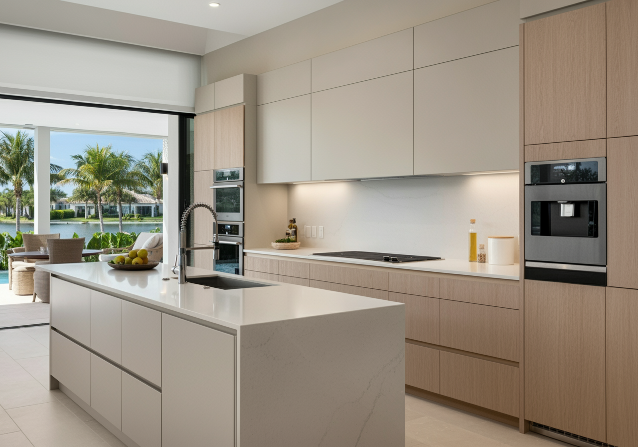 Kitchen Cabinets Coastal Designs Earth Tones