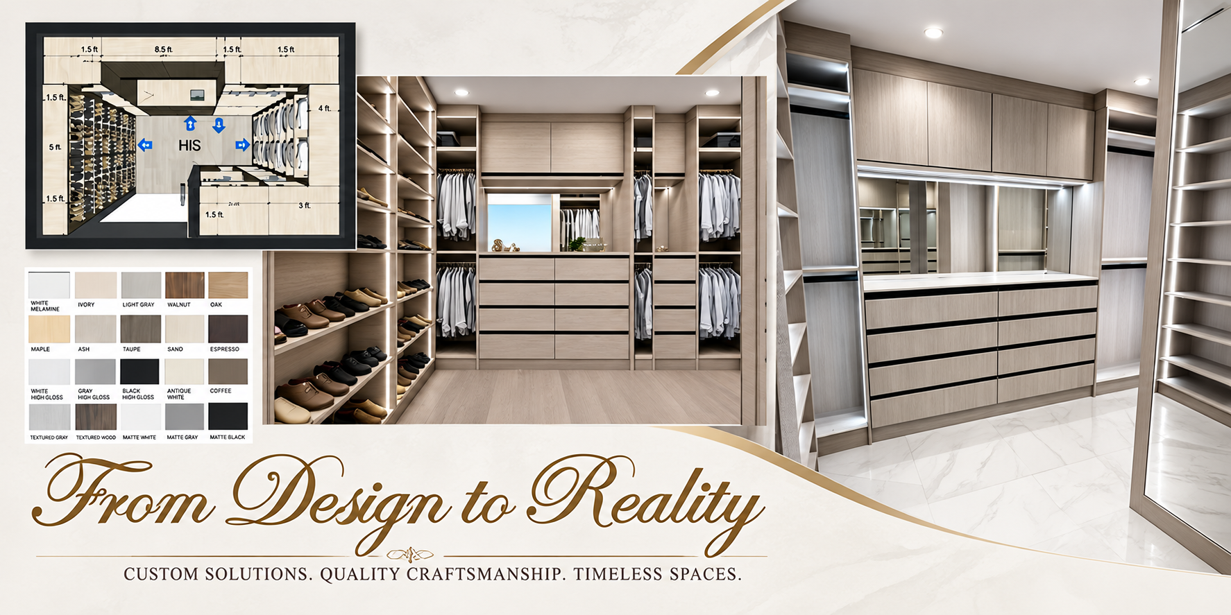 Closet Designer Boca Raton, FL by Closet Manufacturer